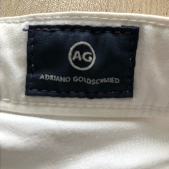 AG Adriano Goldschmied The Stevie Ankle White Jeans - Picture 12 of 15